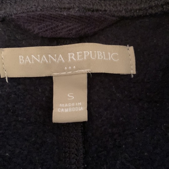 Banana Republic black tee shirt dress with zipper detail - Picture 3 of 3